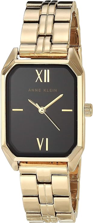 Anne Klein Women's Bracelet Watch (Gold/Black)