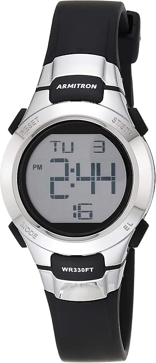 Armitron Sport Womens Digital Chronograph Resin Strap Watch (Model 45/7012)