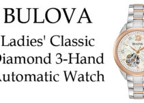 Bulova Ladies’ Classic Diamond 3-Hand Automatic: Elegant and Timeless with Mother-of-Pearl Dial